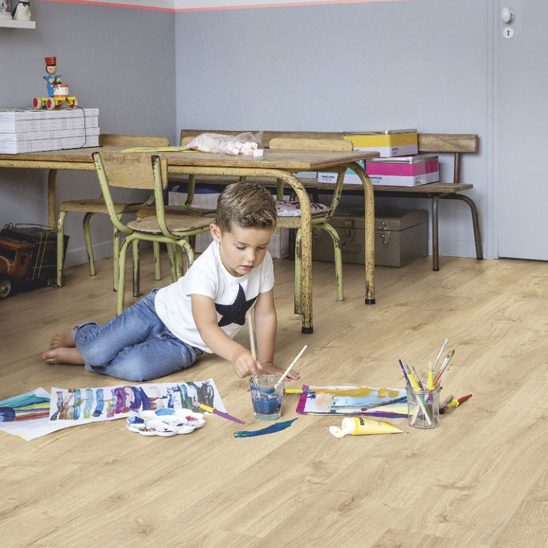 QS LIVYN Pulse Glue Plus PUGP 40087 Дуб осенний светлый натуральный