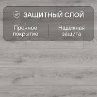 Ламинат Quick Step Classic Plus Hydro (RUS) CLH 5786 Дуб пепельный серый