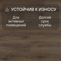 Ламинат Quick Step Classic Plus Hydro (RUS) CLH 5789 Дуб теплый коричневый