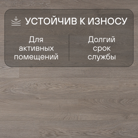 Ламинат Quick Step Perspective Hydro (Rus) PER1406 Дуб светло-серый старинный