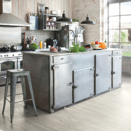 QS Alpha Vinyl BLOS BASE планка AVSPT 40030 Дуб каньон серый пилёный