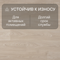 Ламинат Quick Step Classic Plus Hydro (RUS) CLH 5799 Дуб морозный бежевый