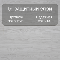 Ламинат Quick Step Perspective Hydro (Rus) PER6076 Сосна серая затертая
