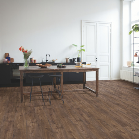 QS Alpha Vinyl BLOOM планка AVMPU 40199 Дуб осенний шоколадный