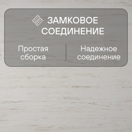 Ламинат Quick Step Perspective Hydro (Rus) PER1235 Сосна белая затертая