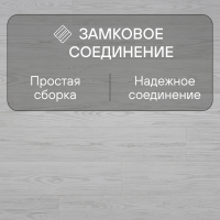 Ламинат Quick Step Perspective Hydro (Rus) PER6076 Сосна серая затертая