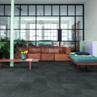 QS Alpha Vinyl ORO BASE плитка AVSTT 40035 Сланец чёрный