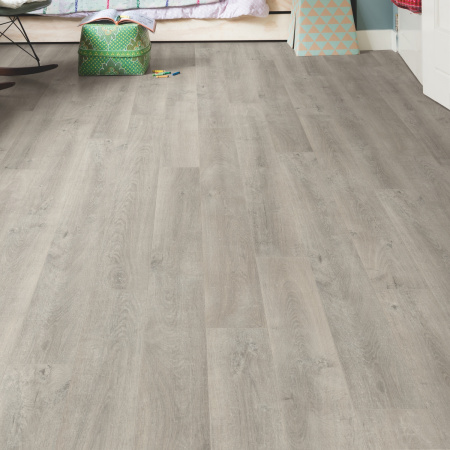 Ламинат Quick Step Perspective Hydro (Rus) PER3575 Дуб старинный серый