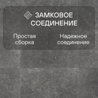 Ламинат Quick Step Muse Ultra (Rus) MUU 5485 Темный голубой камень