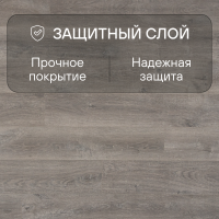 Ламинат Quick Step Perspective Hydro (Rus) PER3575 Дуб старинный серый