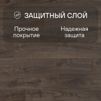 Ламинат Quick Step Eligna U3460 Дуб темно-коричневый промасленный