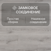 Ламинат Quick Step Classic Plus Hydro (RUS) CLH 5786 Дуб пепельный серый