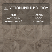 Ламинат Quick Step Impressive Patterns Ultra (Rus) IPU 4141 Дуб серый теплый брашированный