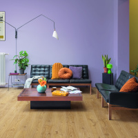 QS Alpha Vinyl BLOS BASE планка AVSPT 40025 Дуб коттедж натуральный