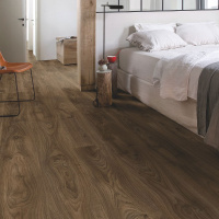 Quick Step LIVYN Balance Glue Plus BAGP 40027 Дуб коттедж тёмно-коричневый