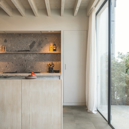 QS Alpha Vinyl Tiles AVST 40234 Бетонный камень