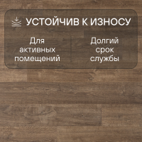 Ламинат Quick Step Perspective Hydro (Rus) PER3579 Дуб природный коричневый