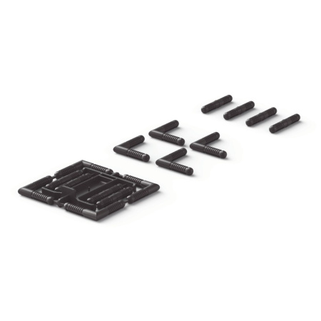Уголки для стандартного плинтуса Quick step NEPLUG 58х12(1шт=24уголка+24соед)