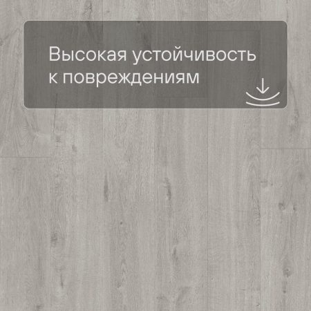 QS LIVYN Pulse Click Plus PUCP 40201 Дуб хлопковый светло-серый